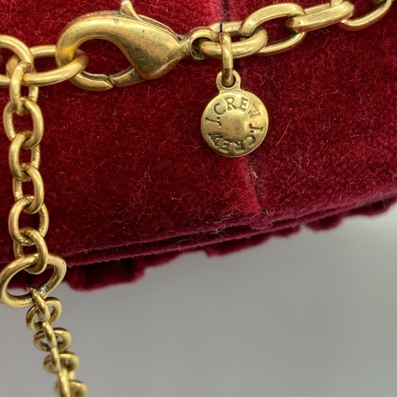 J. Crew Grey Blue Green Statement Necklace - Picture 5 of 6